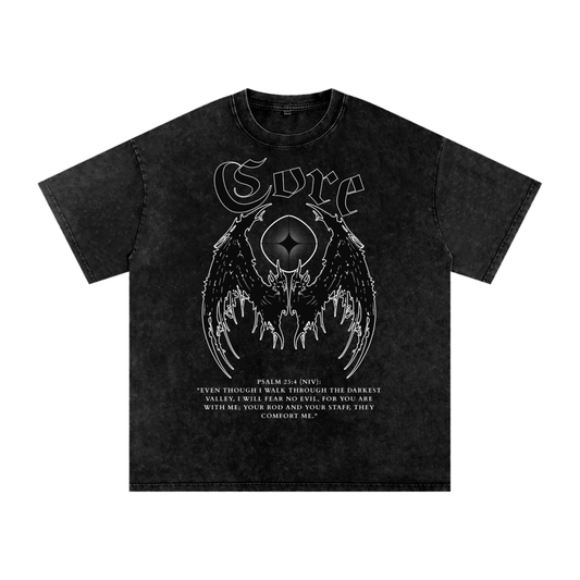 Fear No Evil Core, Oversized Cotton T-Shirt