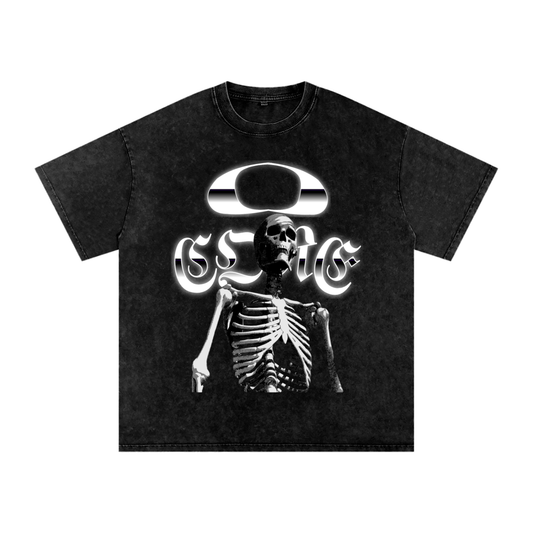 Skeleton Core, oversized Cotton T-Shirt